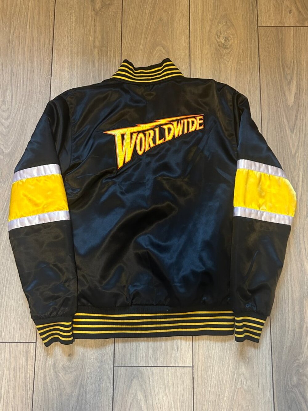 Hypland Black Varsity Jacket - Picture 2 of 2